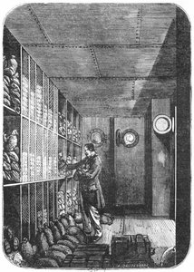 Cassaforti alla Banca di Francia a Parigi, 1897